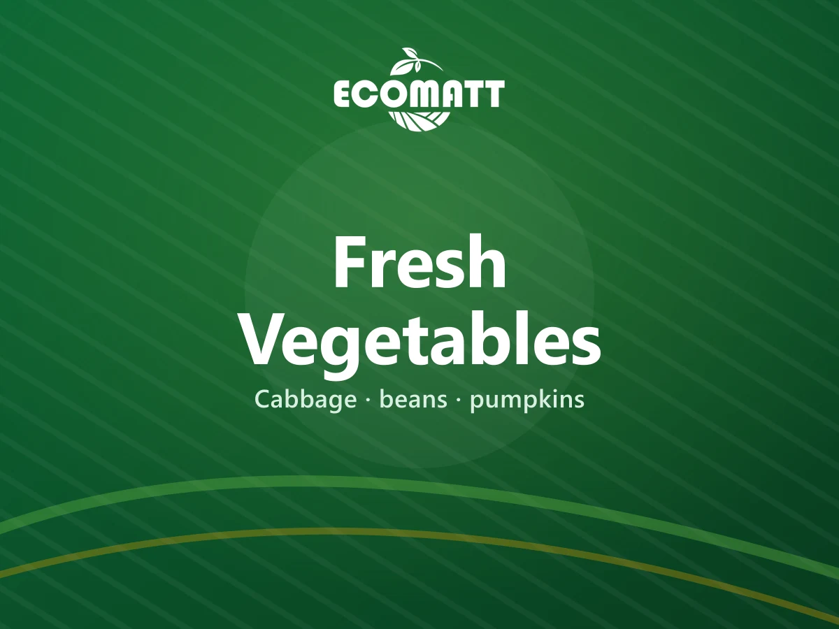 Fresh Vegetables from Ecomatt Farm